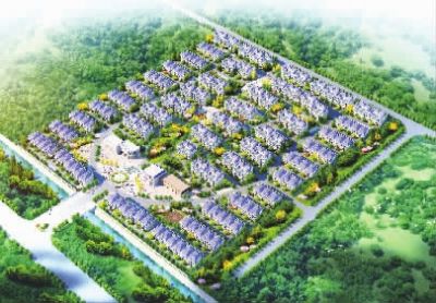 安置小區。（效果圖）